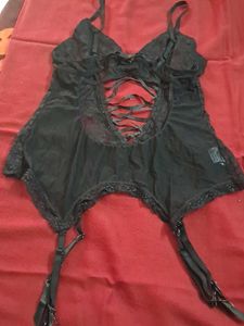 laces premium  garter  top set