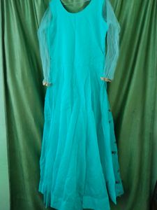 Partywear Embroidered Gown