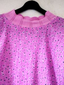 Pink Peplum Top