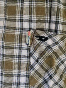 Original Diesel Men's Plaid Flannel Shirt