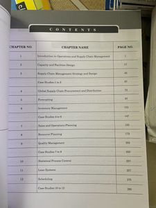 Operation And Supply Chain Management