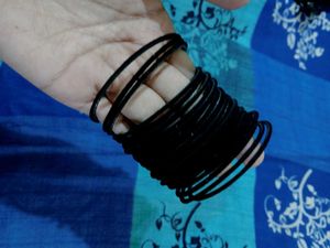 Black Velvet Bangles