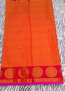 red colour saree