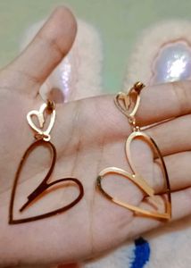 Heart Dangle Earrings