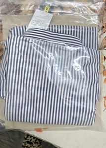 Striped Button-Down Shirt