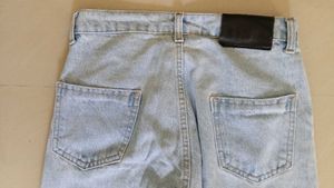 Light Wash Denim Pants