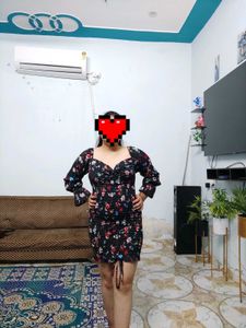 Floral Print Bodycon Dress