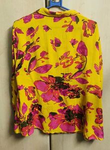 Floral Yellow Top