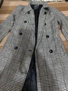 Black and white Long Coat