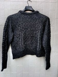 New With Tag Cozy Gray Turtleneck Sweater