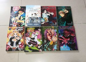 Manga Lot: Demon Slayer & Jujutsu Kaisen