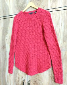 Coral Knit Sweater size-36