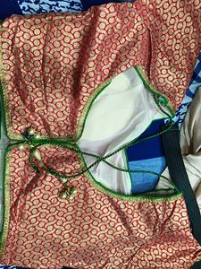 Green Embroidered Saree