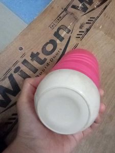 Vidaplast Pink Water Bottle Milton From Inside
