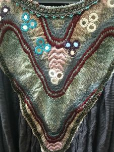 Embroidered Boho Top