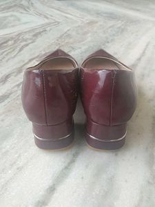 Burgundy heels