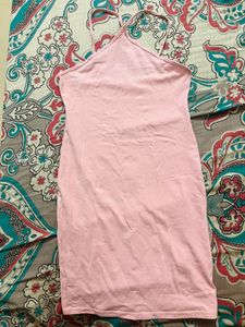 H&M Pink Cotton Dress