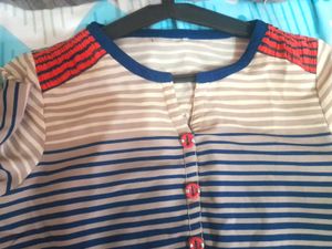 Striped Tunic Top