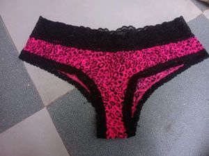 Victoria 's secret Pink Leopard Print Briefs
