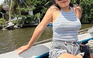 Striped Korean Tank Top