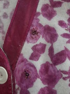 Cardigan Dark Mazanta Color