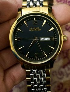 Free Delivery 🚚 Senior Fashion Day Date Watch