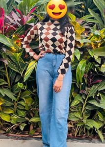 Turtleneck Sweatshirt For Girls