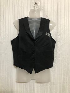 Black Formal Waistcoat