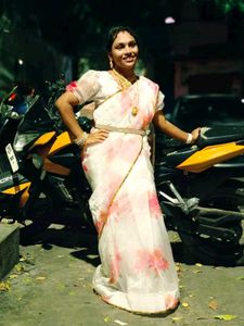 Floral Organza Dupatta