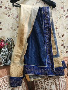 Heavy Work Beautiful Saree