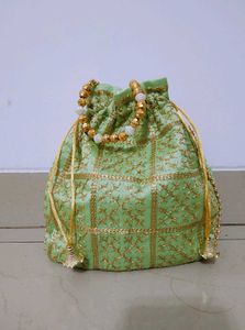 Pretty Embroidered Potli Bags..