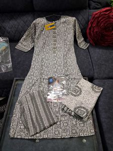 Elegant Printed Kurta Set m size