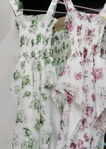 Floral Smocked Sundress