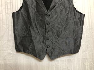 Oleg Cassini Black Waistcoat
