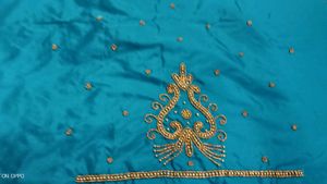 Pink Silk Embroidered Blouse