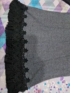 Elegant Grey Tunic Top