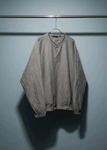 Stylish Gray Pullover Jacket