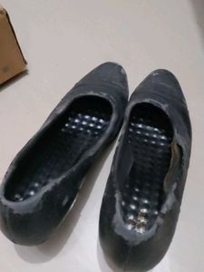 Black Slip-On Shoes