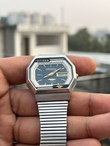 Citizen octagonal Dial rare vintage Automatic Watc