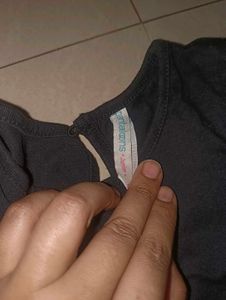 Pantaloons Cute Black Dress