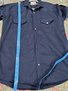 Navy Blue Casual Shirt