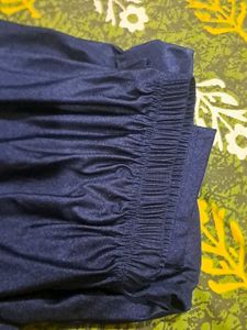 Ruched Dark Blue Legging