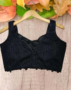 Black Georgette Blouse