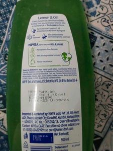 Nivea Lemon &amp; Oil Shower Gel