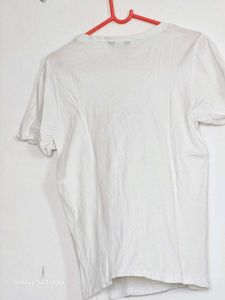 White Summer Cotton Tshirt
