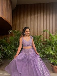 Lavender Lehenga
