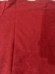Stylish Red Tshirt For Girls