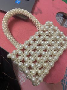 Pearl Beaded Handbag
