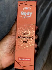 Plum Body Shimmer Oil