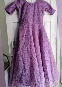 💜Lavender full flair gown🔥 princess gown